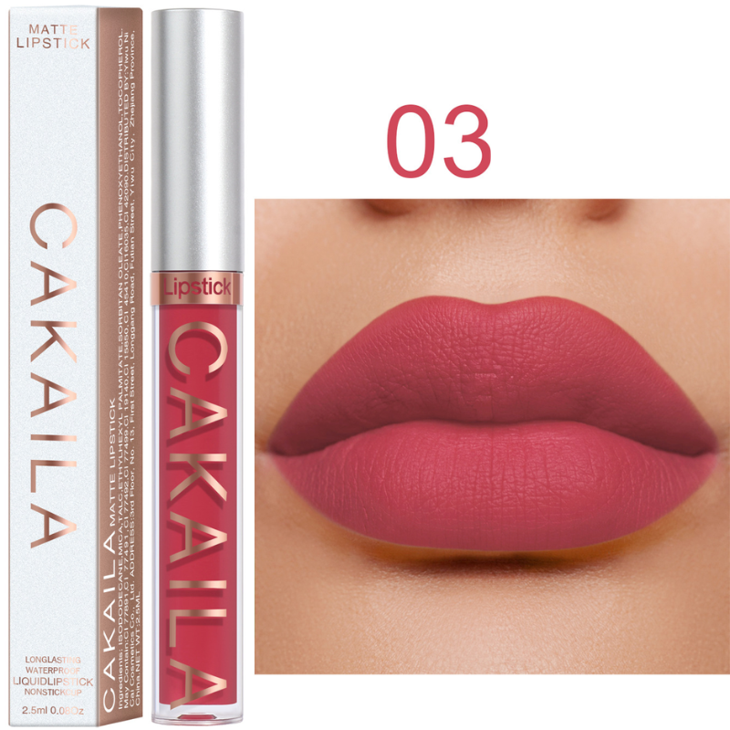 Brilho labial fosco AquaMatte®️ - Compre 1 LEVE 3