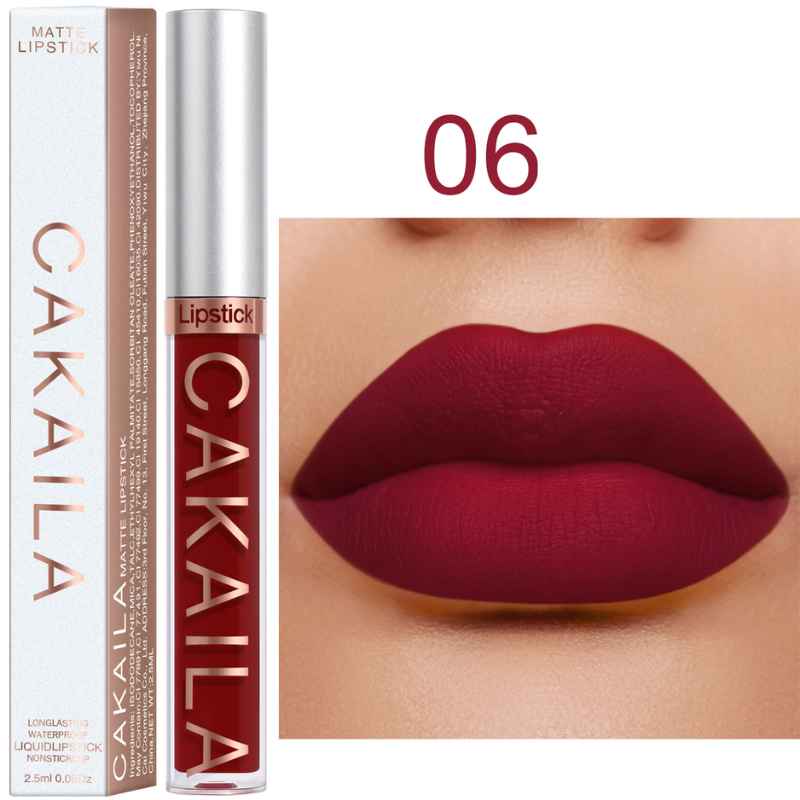 Brilho labial fosco AquaMatte®️ - Compre 1 LEVE 3