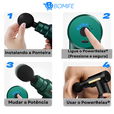 Massageador Profissional PowerRelax®️