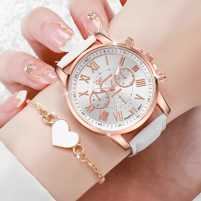 Relógio feminino Luxe Time®️ + Brindes