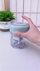 Triturador de alimentos automático e portátil