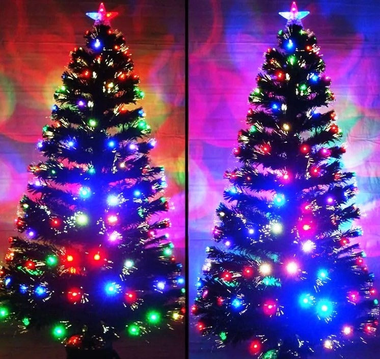 LED de decoração de natal com controle remoto USB